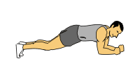 Elbow Bridge Plank