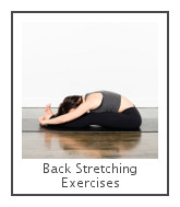 back stretching exercise