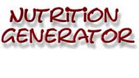 Nutrition Generator